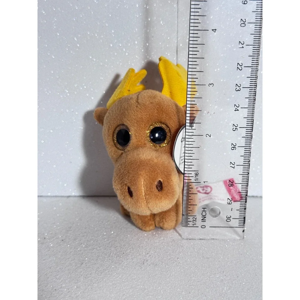 Ty Teenie Beanie Boos Chocolate Moose Plush 2017 McDonalds Happy Meal Toy 4 inch